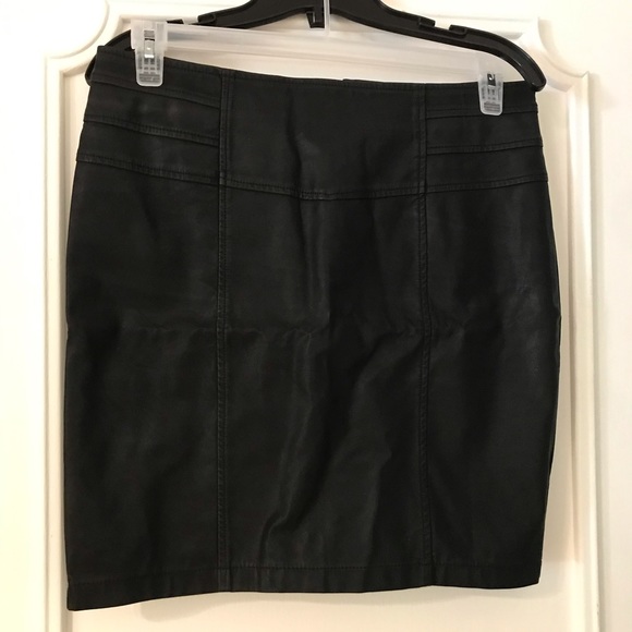 Mini jupe faux leather - Picture 2 of 4